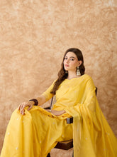 Womens Fashion Ethnic Yellow Color Sarees-MLSHWSA1527YLW0ONE